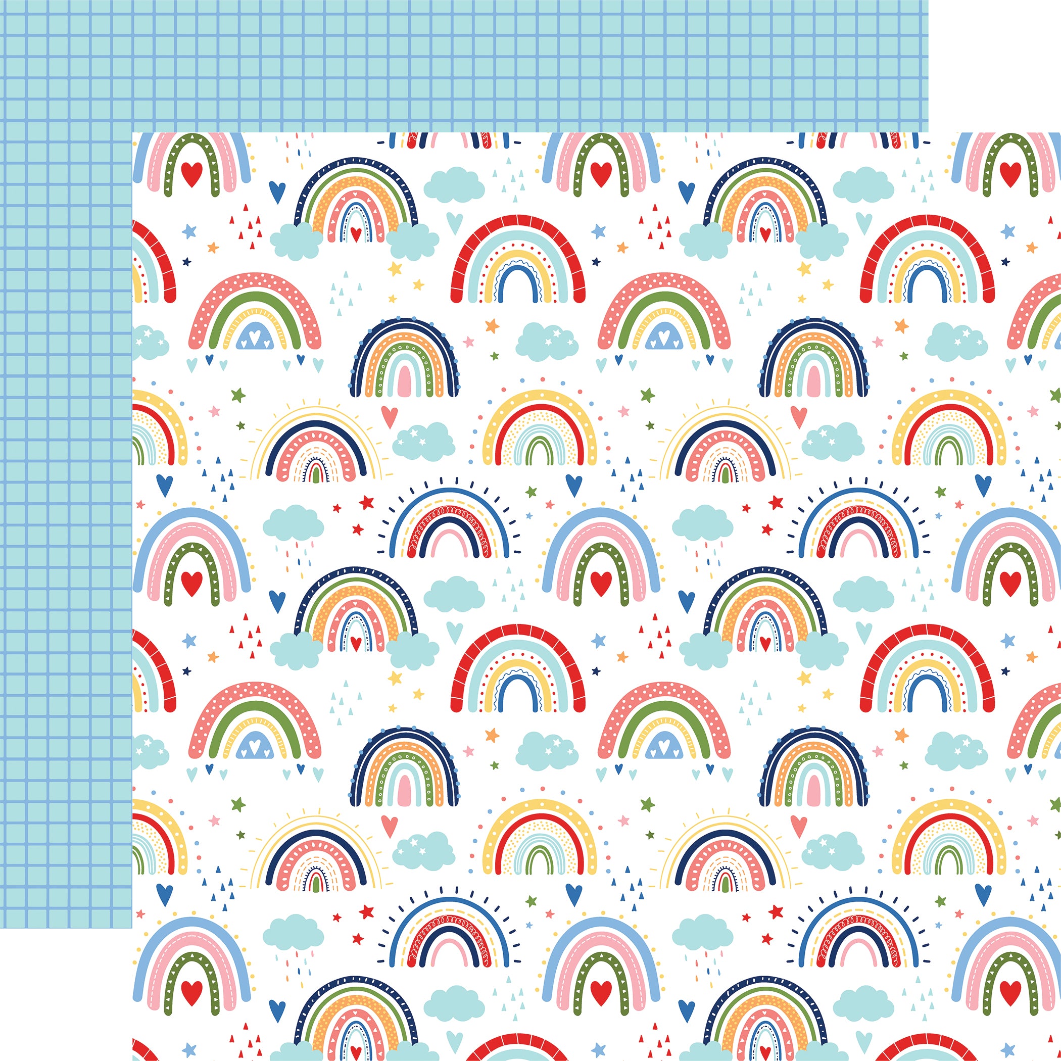 My Favorite Summer 12 x 12 Scrapbook Paper & Sticker Kit by Echo Park Paper - 13 Pieces