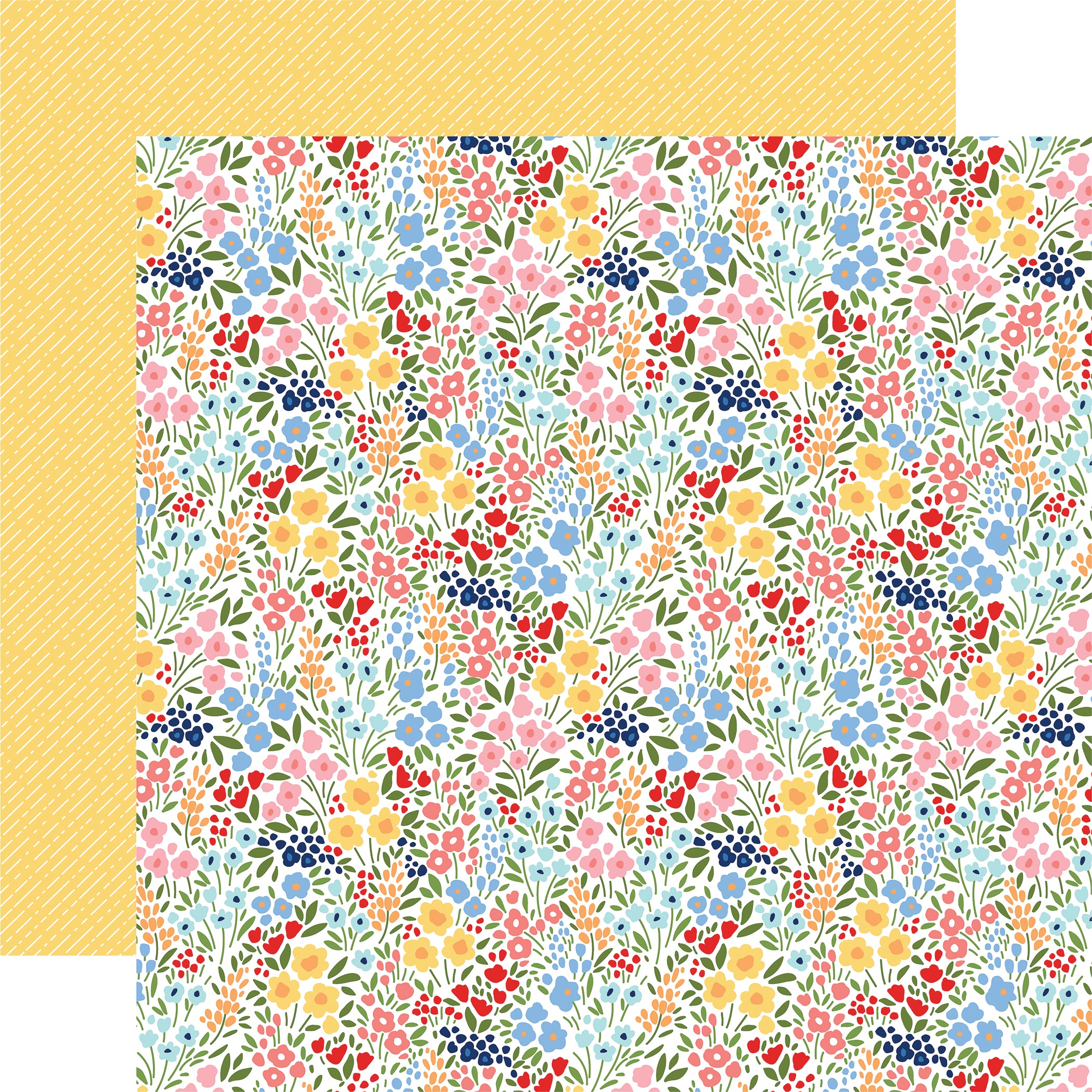 My Favorite Summer 12 x 12 Scrapbook Paper & Sticker Kit by Echo Park Paper - 13 Pieces
