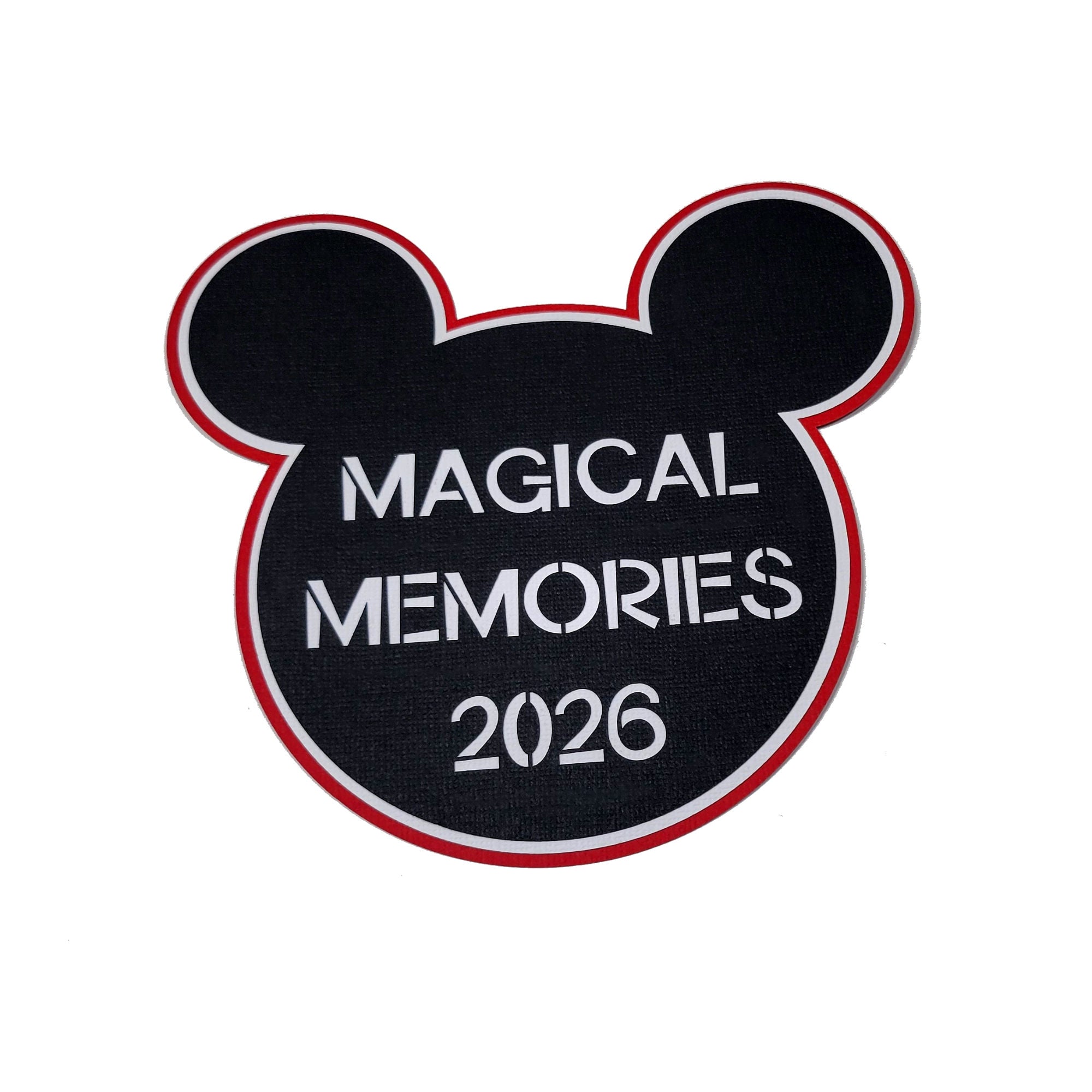Magical Memories 2026 Fully-Assembled 6 x 6 Scrapbook Die Cut Embellishment Set by SSC Designs