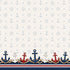 Nautical Adventures Anchors Aweigh 12 x 12 Double-Sided Scrapbook Paper by SSC Designs