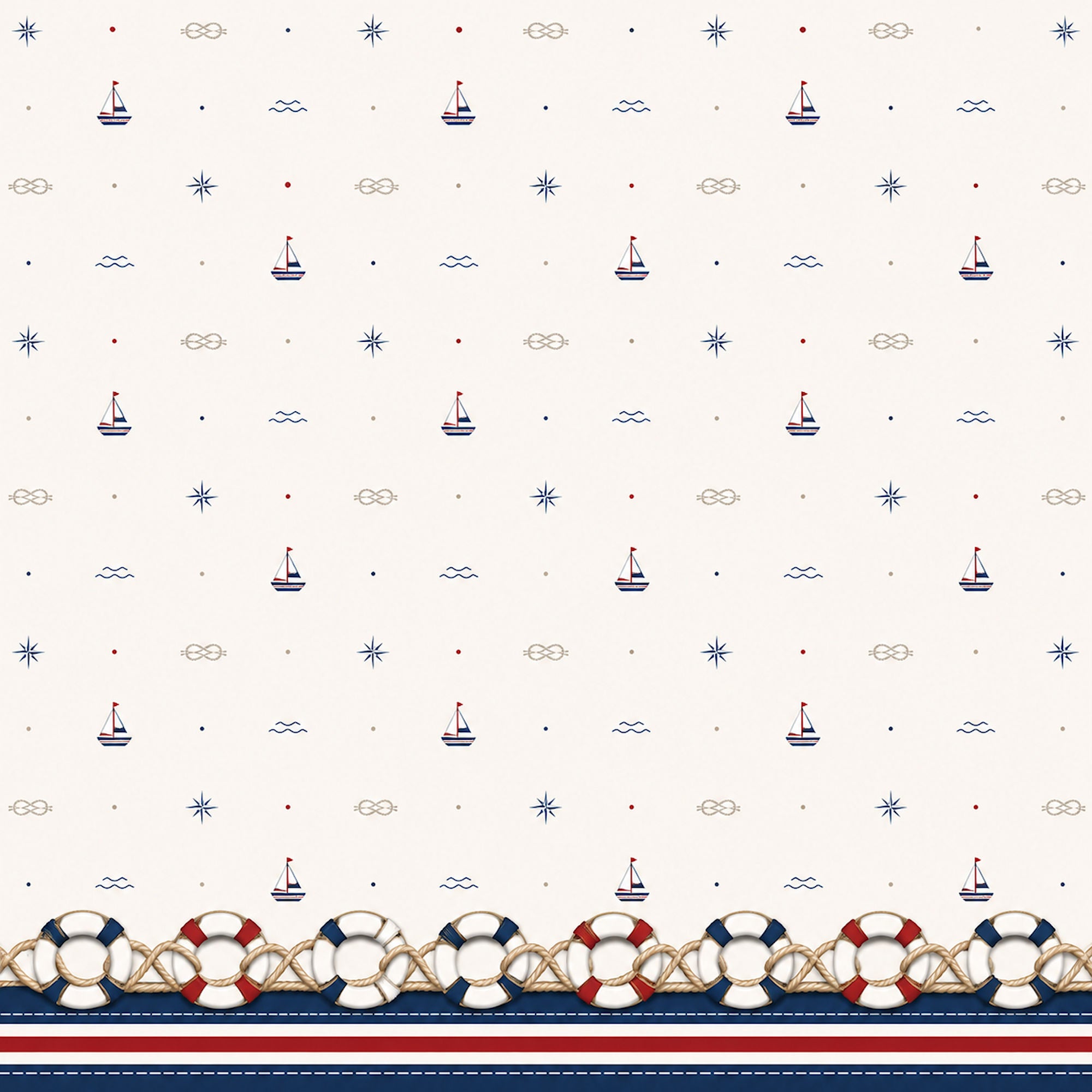Nautical Adventures Seas The Day 12 x 12 Double-Sided Scrapbook Paper by SSC Designs