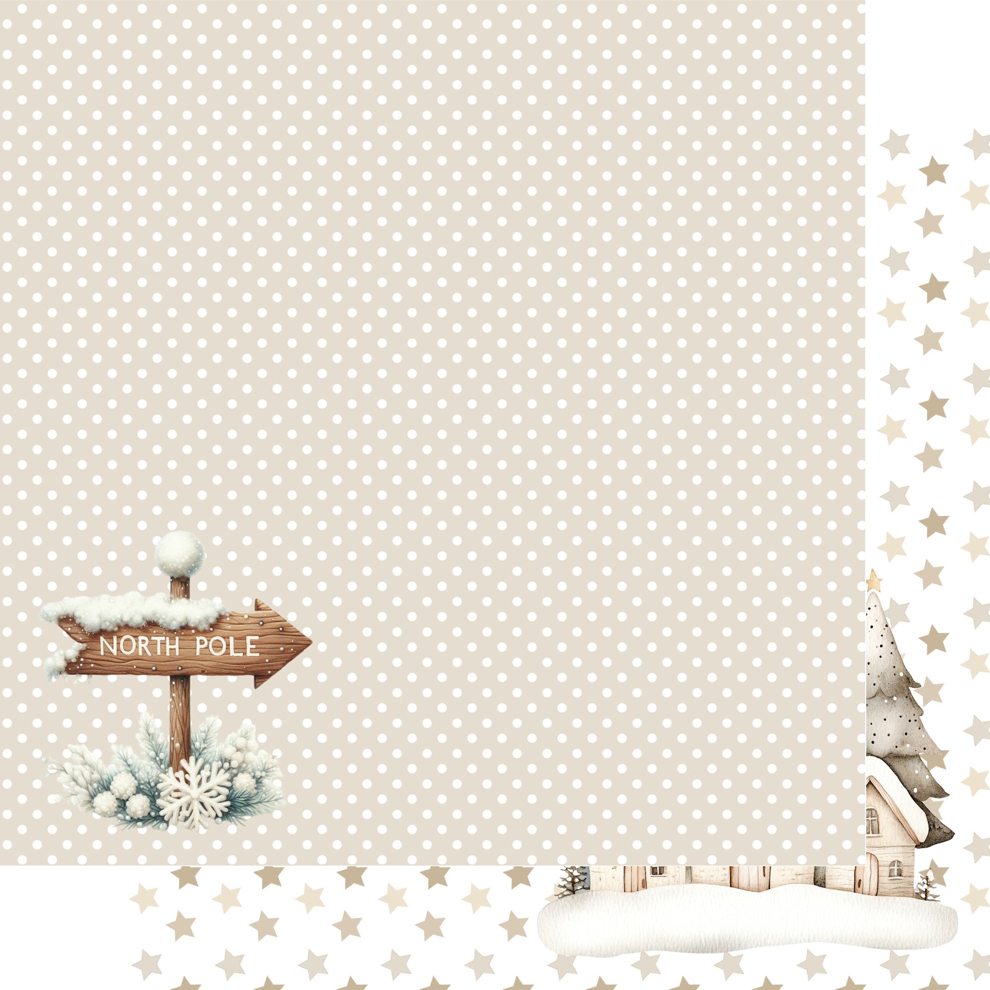 Nordic Christmas 12 x 12 Scrapbook Paper & Embellishment Kit by SSC Designs