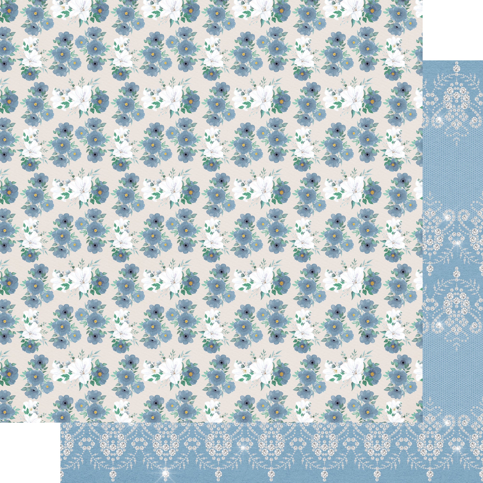 Now & Forever 12 x 12 Scrapbook Paper & Embellishment Kit by SSC Designs