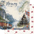 Norway Collection Norway 12 x 12 Double-Sided Scrapbook Paper by SSC Designs