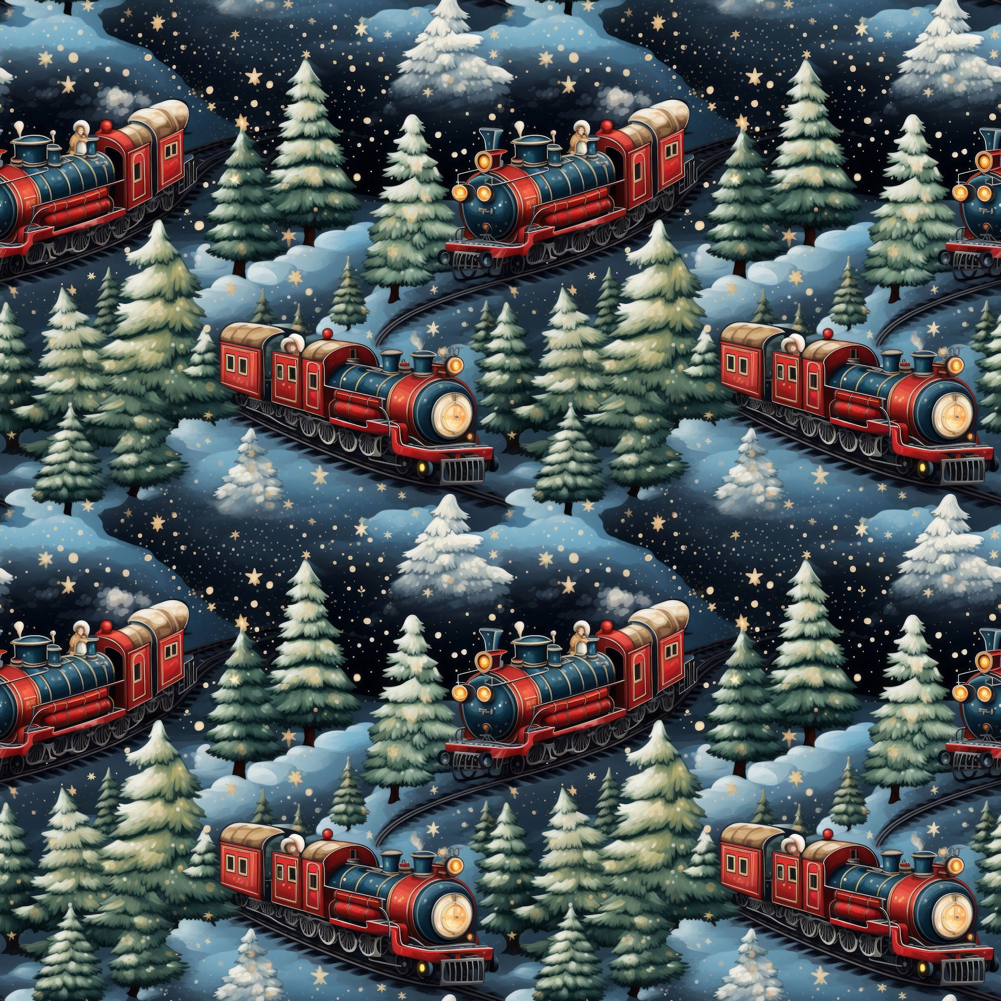 North Pole Express Collection Don't Forget The Elves 12 x 12 Double-Sided Scrapbook Paper by SSC Designs