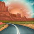 National Parks Collection Scenic Route 12 x 12 Double-Sided Scrapbook Paper by SSC Designs