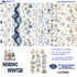 Nordic Winter 12 x 12 Scrapbook Paper & Embellishment Kit by SSC Designs
