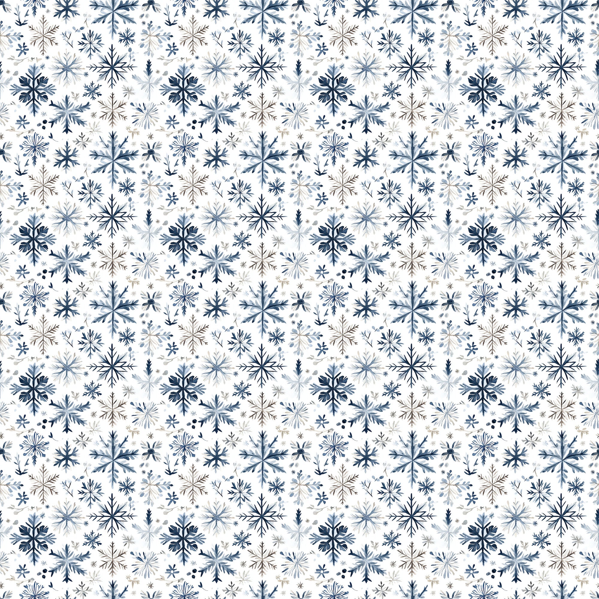 Nordic Winter Collection Snowy Fjords 12 x 12 Double-Sided Scrapbook Paper by SSC Designs