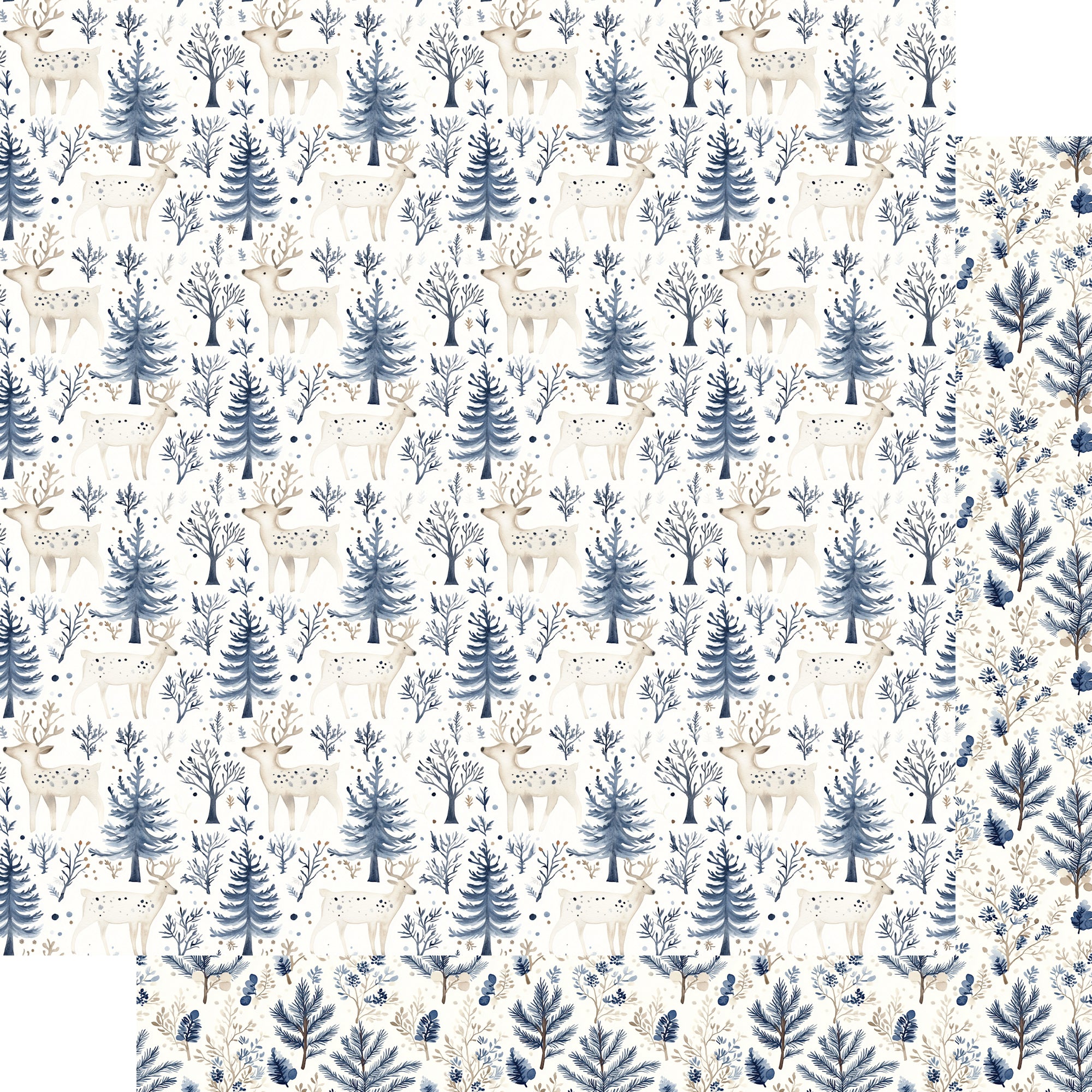 Nordic Winter 12 x 12 Scrapbook Paper & Embellishment Kit by SSC Designs