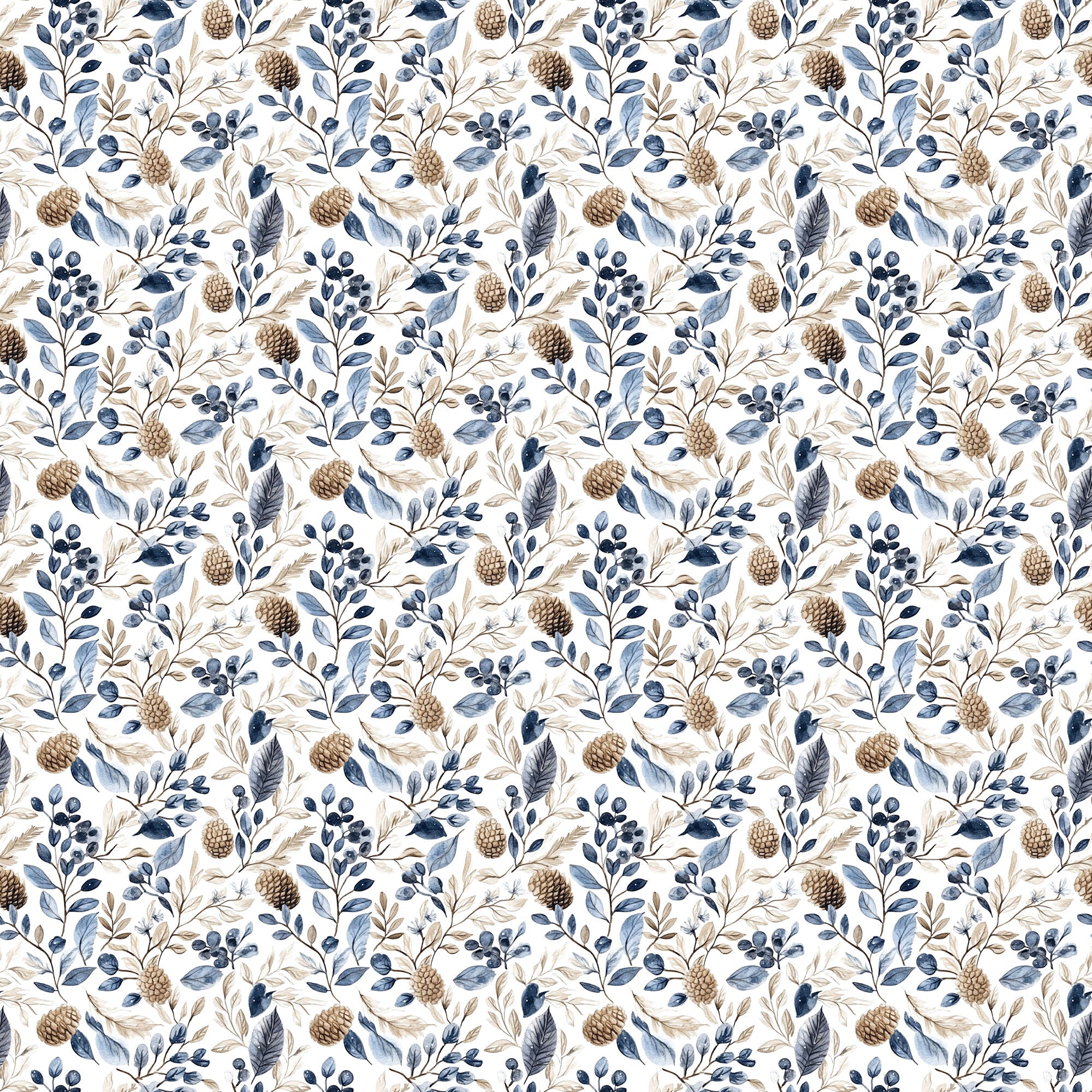 Nordic Winter Collection Arctic Glow 12 x 12 Double-Sided Scrapbook Paper by SSC Designs