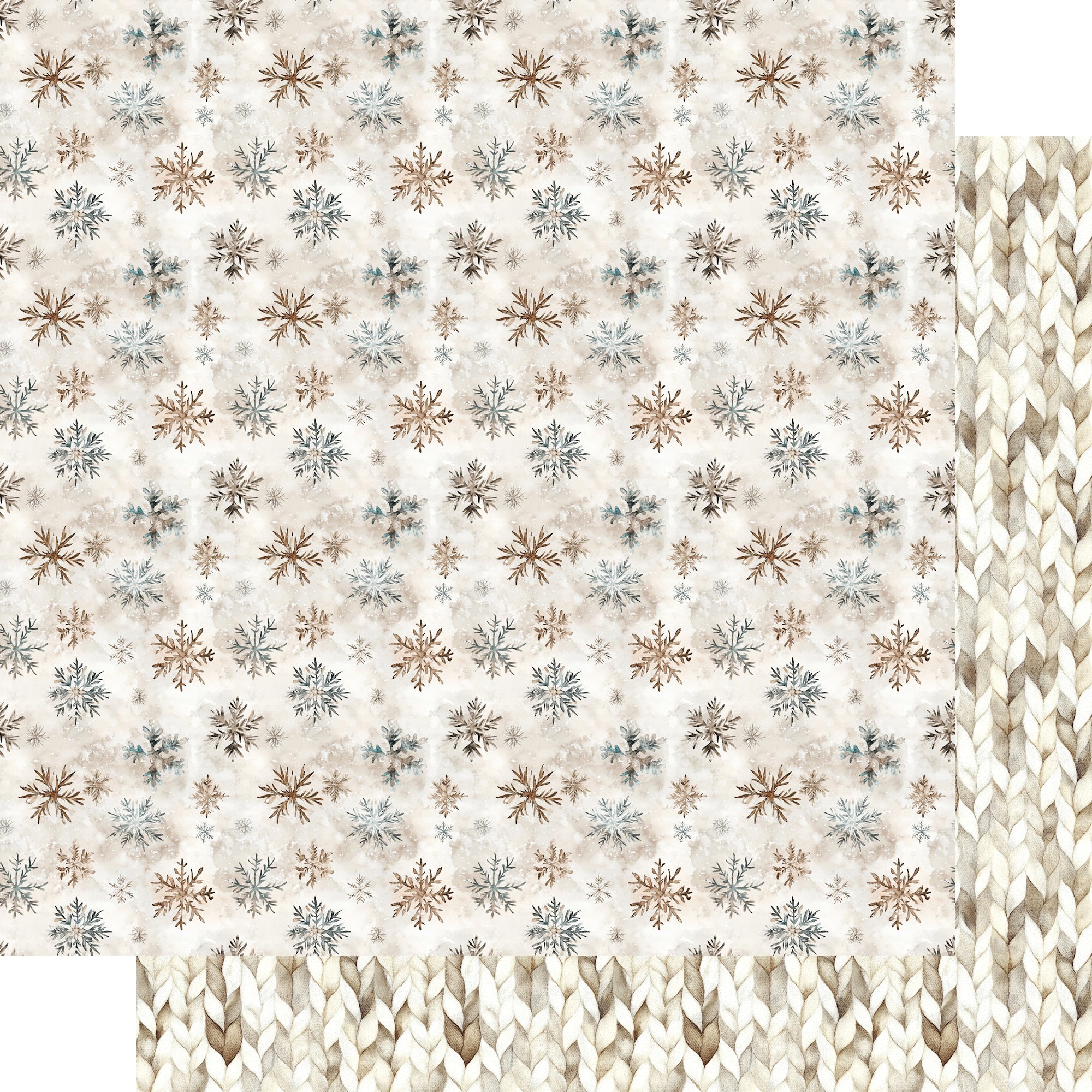 Nordic Winter 12 x 12 Scrapbook Paper & Embellishment Kit by SSC Designs