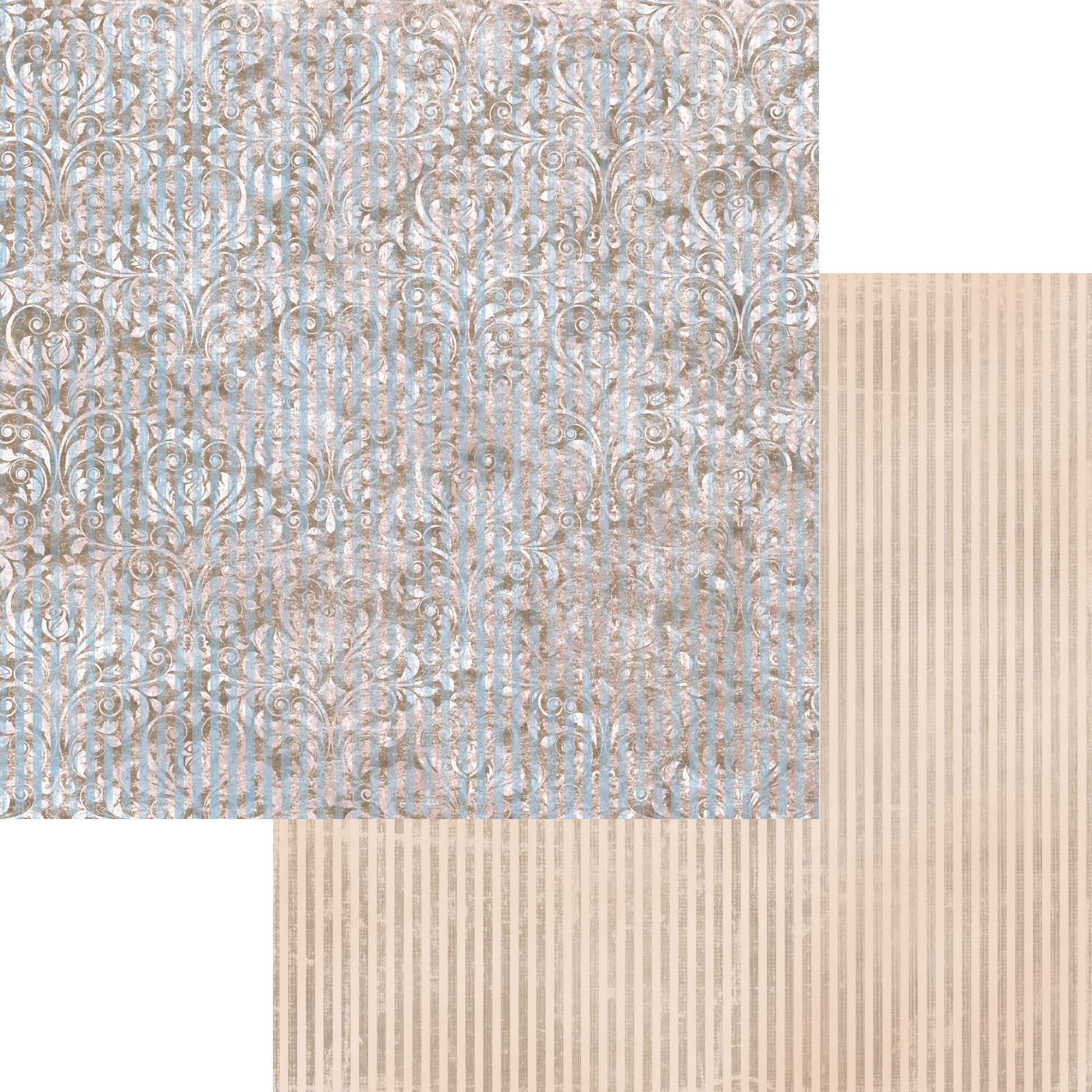 Outdoor Adventures Collection Sandy Beaches 12 x 12 Double-Sided Scrapbook Paper by SSC Designs
