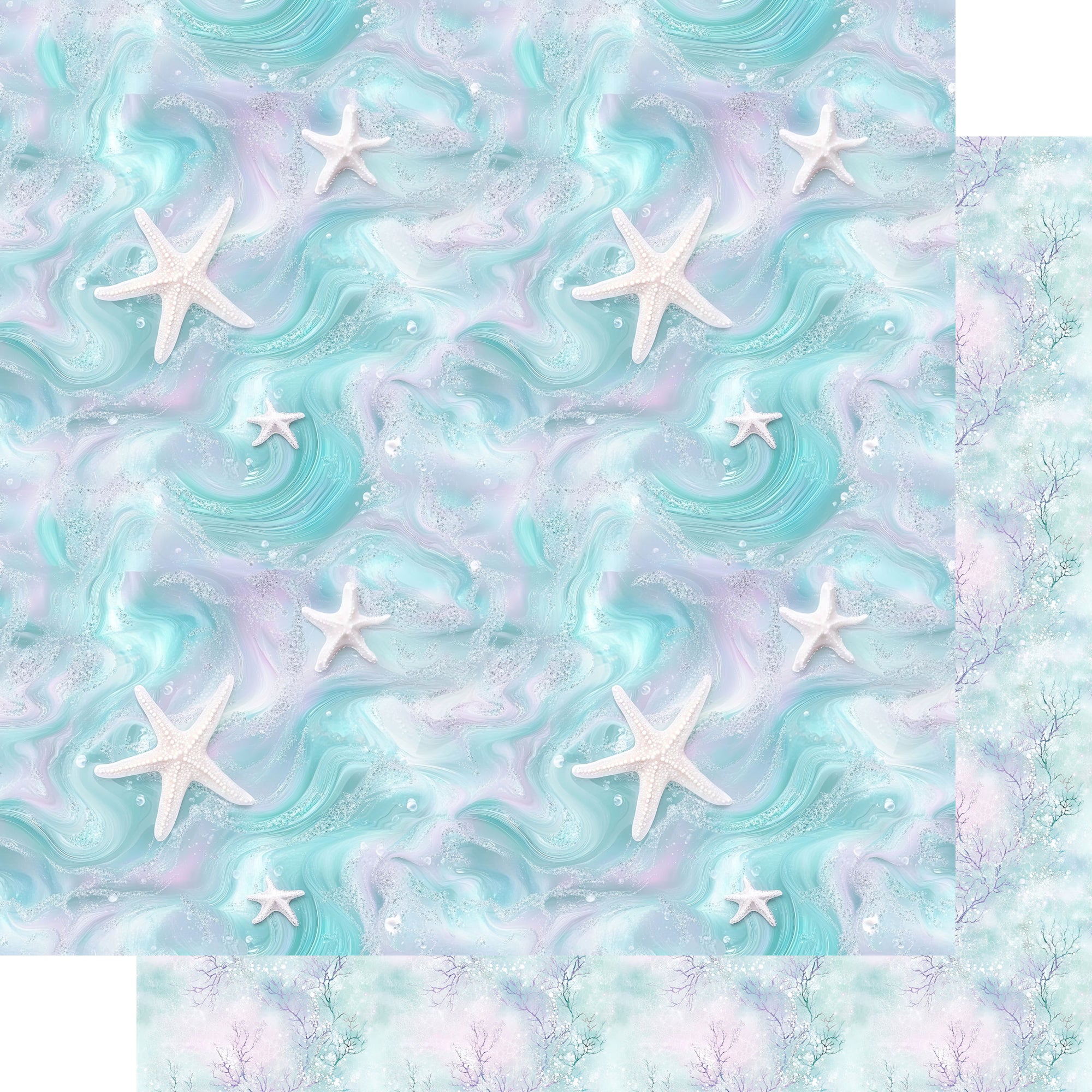 Ocean Serenity 12 x 12 Scrapbook Paper & Embellishment Kit by SSC Designs