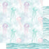 Ocean Serenity Collection Jelly Fish 12 x 12 Double-Sided Scrapbook Paper by SSC Designs
