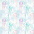 Ocean Serenity Collection Jelly Fish 12 x 12 Double-Sided Scrapbook Paper by SSC Designs