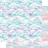Ocean Serenity Collection Waves 12 x 12 Double-Sided Scrapbook Paper by SSC Designs