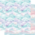 Ocean Serenity Collection Waves 12 x 12 Double-Sided Scrapbook Paper by SSC Designs