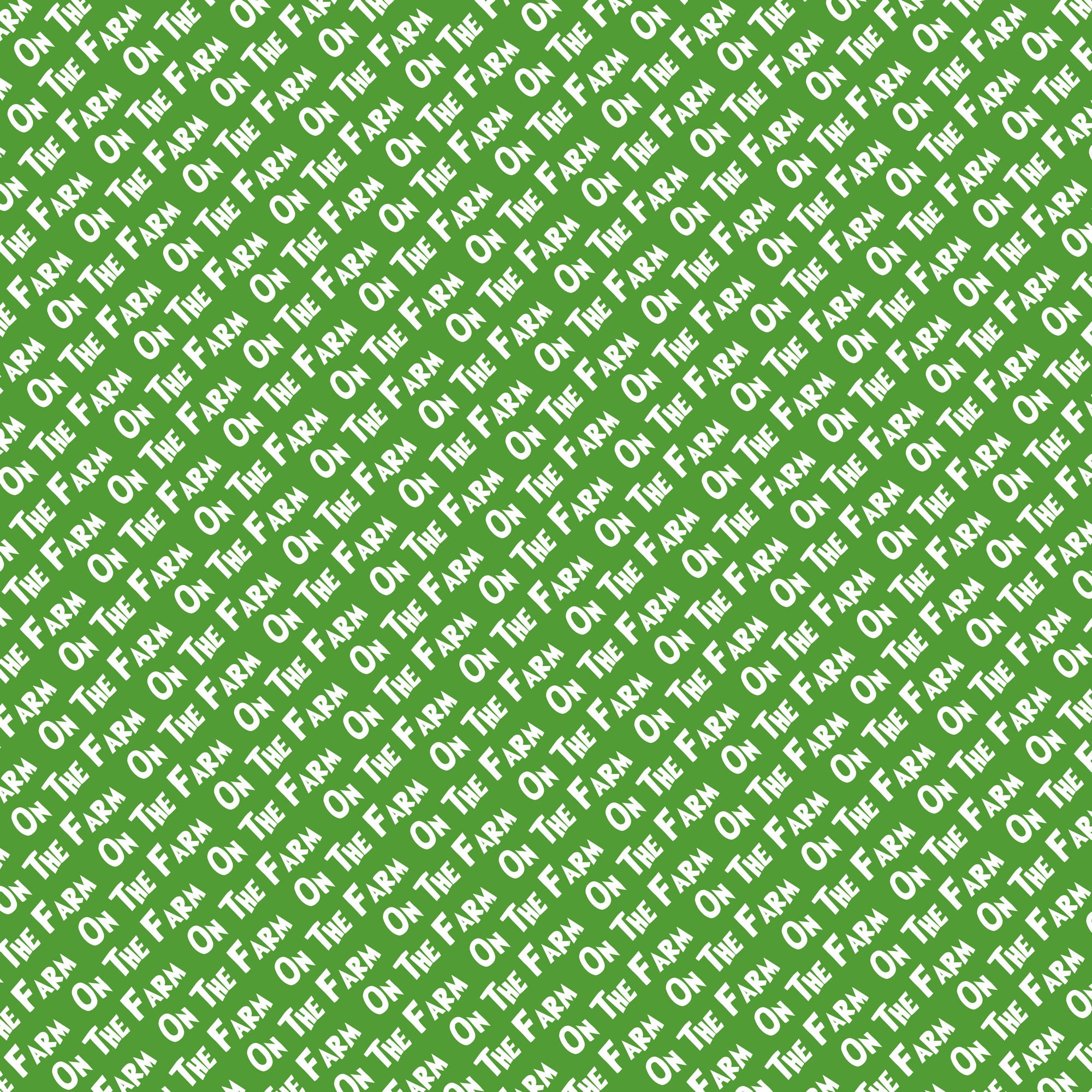 On The Farm Collection Plow The Fields 12 x 12 Double-Sided Scrapbook Paper by SSC Designs