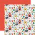 Off to School Collection Welcome To Class 12 x 12 Double-Sided Scrapbook Paper by Echo Park Paper