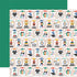 Off to School Collection Classroom Clipboards 12 x 12 Double-Sided Scrapbook Paper by Echo Park Paper