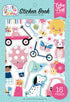 Play All Day Girl Collection Sticker Book by Echo Park Paper-16 pages
