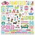 Pampered Pooch Collection 12 x 12 Scrapbook Sticker Sheet by Photo Play Paper - Scrapbook Supply Companies