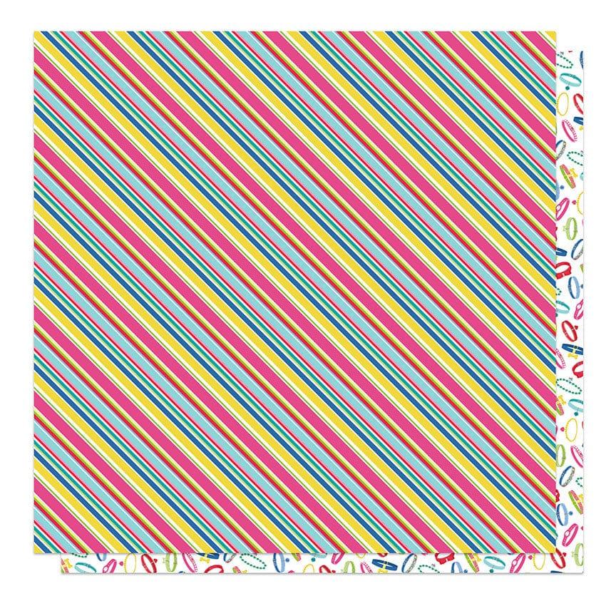 Pampered Pooch Collection Accessories 12 x 12 Double-Sided Scrapbook Paper by Photo Play Paper