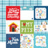 Pets 12 x 12 Scrapbook Collection Kit by Echo Park Paper - 13 Pieces