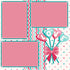 My First Valentine's Day (2) - 12 x 12 Premade, Printed Scrapbook Pages by SSC Designs