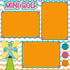 Mini Golf (2) - 12 x 12 Printed Scrapbook Pages by SSC Designs