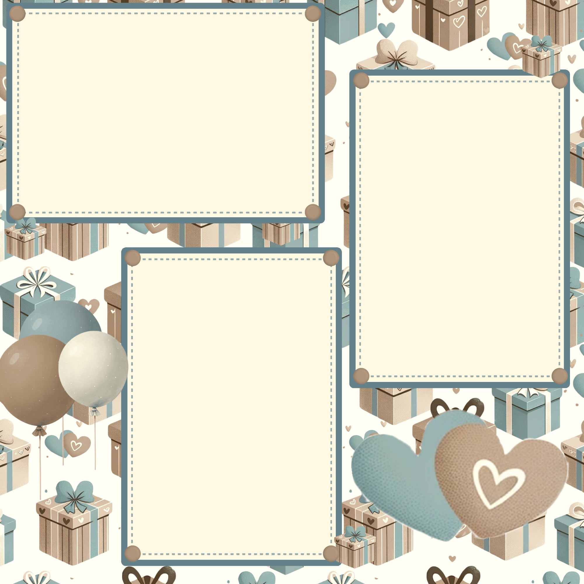 First Birthday - 12 x 12 Printed Scrapbook Pages by SSC Designs