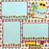 Tropical Christmas Collection Let It Snow...Just Not Here (2) - 12 x 12 Pages, Fully-Assembled & Hand-Crafted 3D Scrapbook Premade by SSC Designs