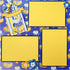 Bumblebee Fall (2) - 12 x 12 Pages, Fully-Assembled & Hand-Crafted 3D Scrapbook Premade by SSC Designs