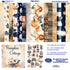 Pumpkin Cottage 12 x 12 Scrapbook Paper & Embellishment Kit by SSC Designs