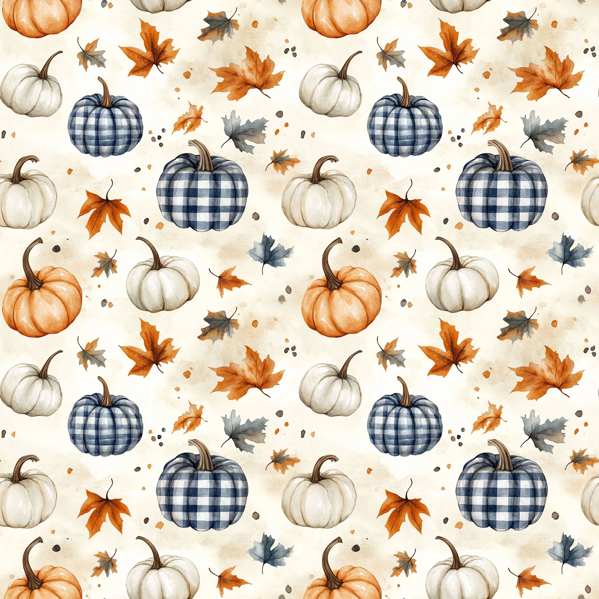 Pumpkin Cottage Collection County Pumpkin 12 x 12 Double-Sided Scrapbook Paper by SSC Designs