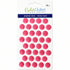 Our Brads Need Friends Collection 3 x 5 Flamingo Pink 1/2" Scrapbook Enamel Sticky Back Dots by Eyelet Outlet - 36 count