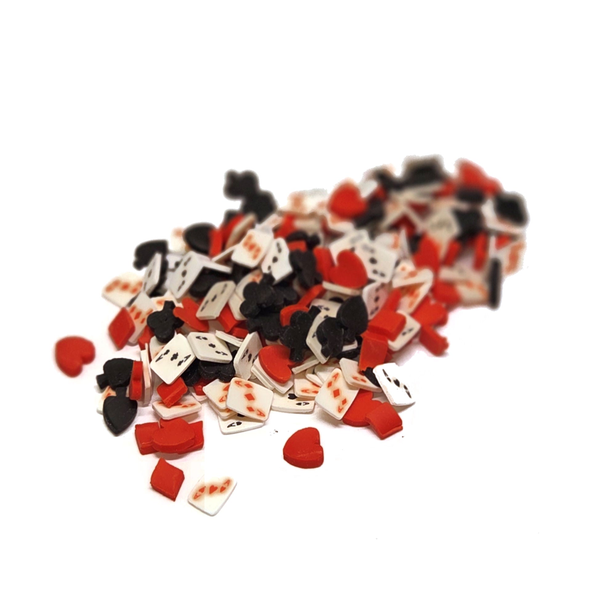 Cardmaker Collection Playing Cards & Suits Shaker Card Embellishments - 5 grams