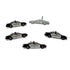 Occupation Collection Police Car Scrapbook Brads by Eyelet Outlet - Pkg. of 12