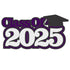 Class of  *Year* Custom Color Graduation Scrapbook Laser Cut by SSC Designs