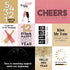 Ringing In The New Year Collection Midnight Party 12 x 12 Double-Sided Scrapbook Paper by Photo Play