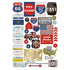 Route 66 Collection Laser Cut Scrapbook Ephemera Embellishments by SSC Designs