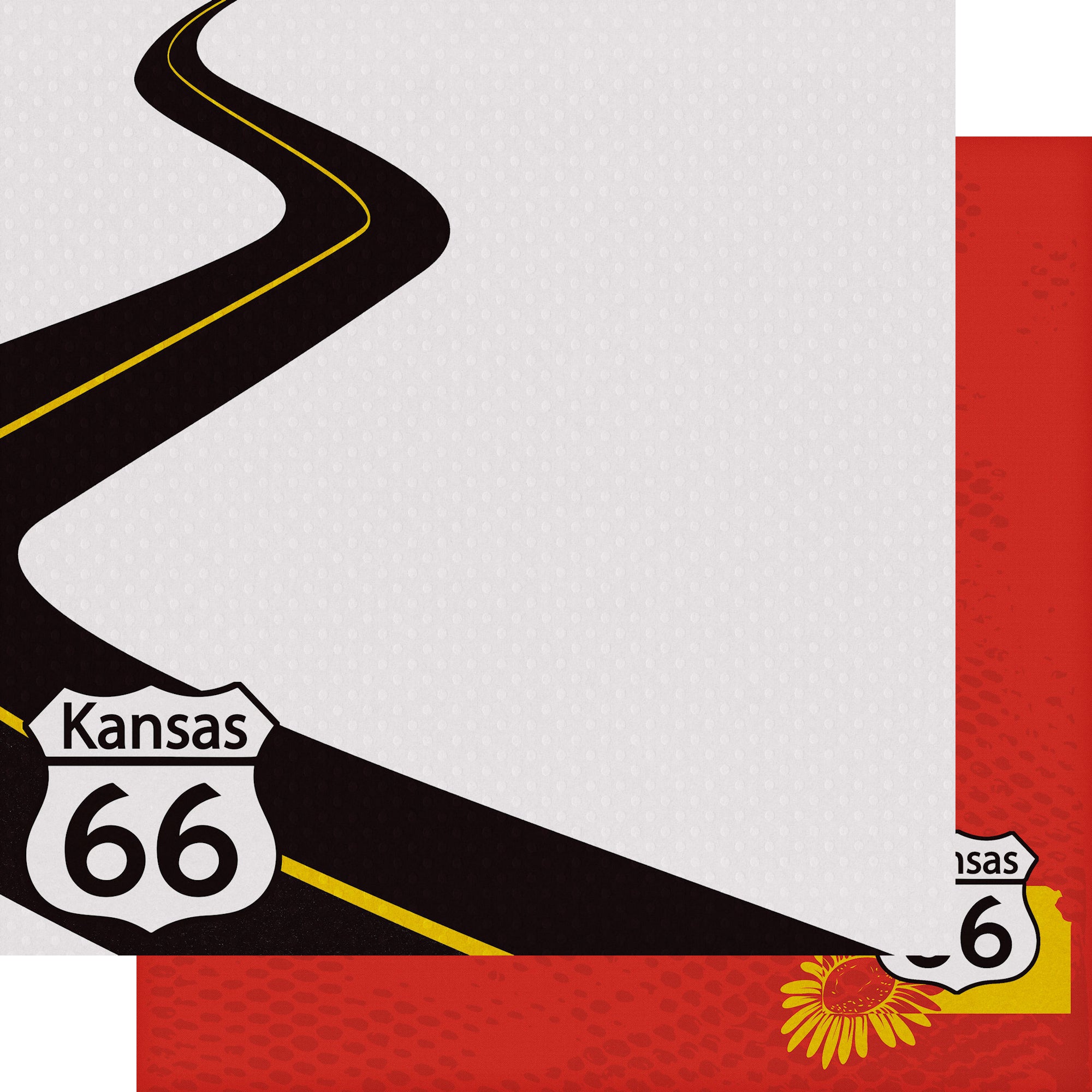 Route 66 12 x 12 Scrapbook Paper & Embellishment Kit by SSC Designs