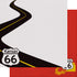 Route 66 Collection Kansas Detour 12 x 12 Double-Sided Scrapbook Paper by SSC Designs
