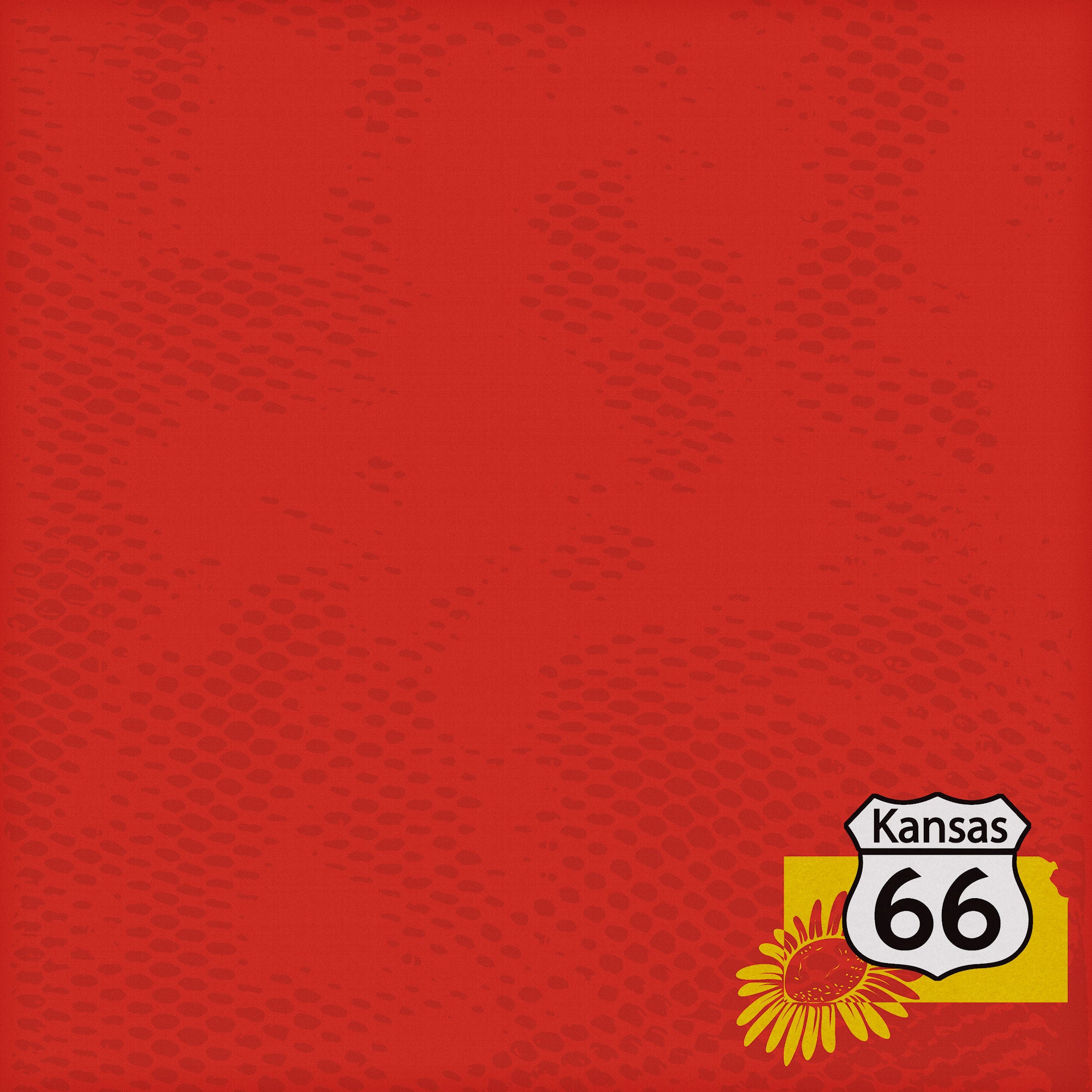 Route 66 Collection Kansas Detour 12 x 12 Double-Sided Scrapbook Paper by SSC Designs