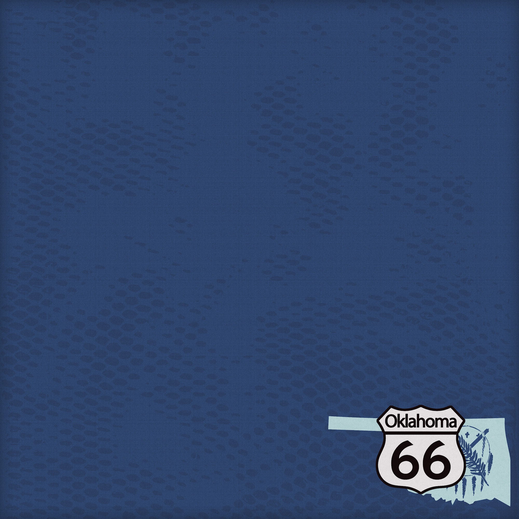 Route 66 Collection Oklahoma Open Road 12 x 12 Double-Sided Scrapbook Paper by SSC Designs