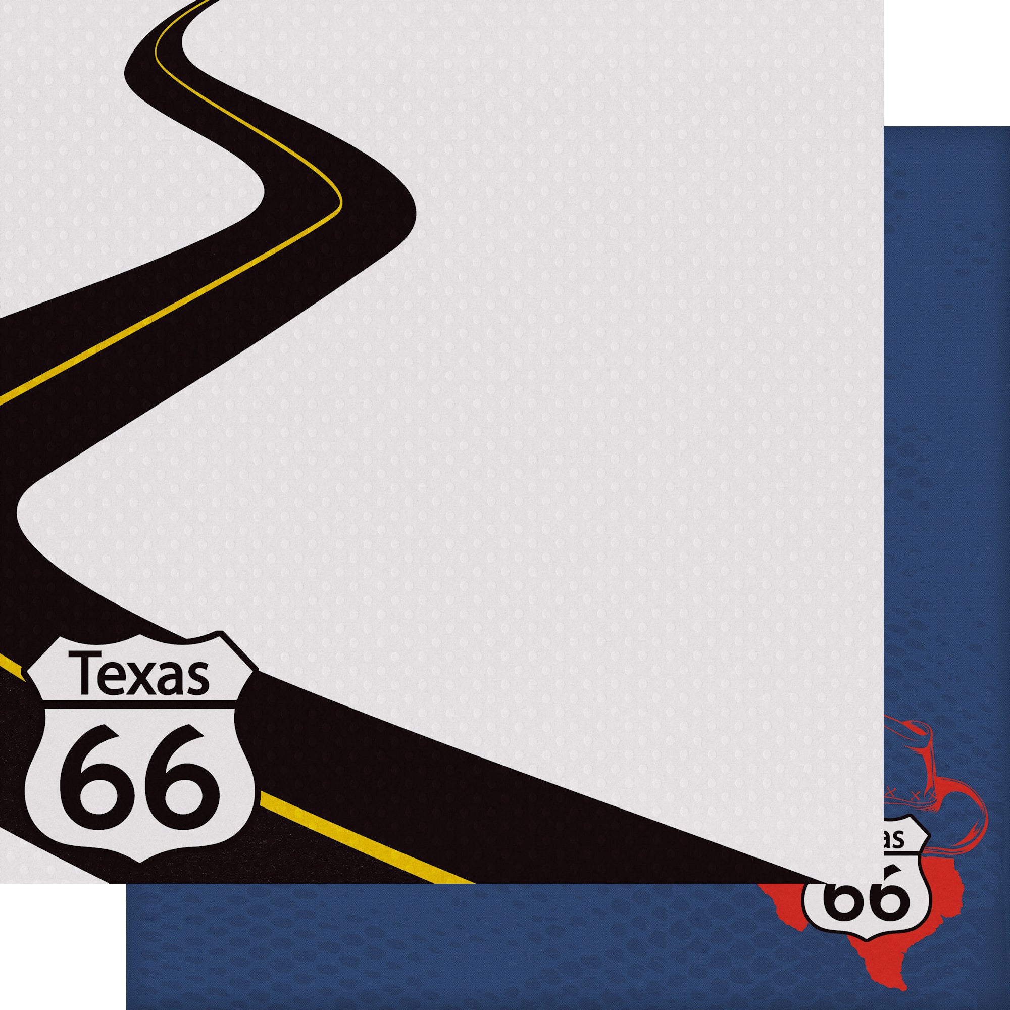 Route 66 12 x 12 Scrapbook Paper & Embellishment Kit by SSC Designs
