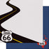 Route 66 Collection Texas Trails 12 x 12 Double-Sided Scrapbook Paper by SSC Designs