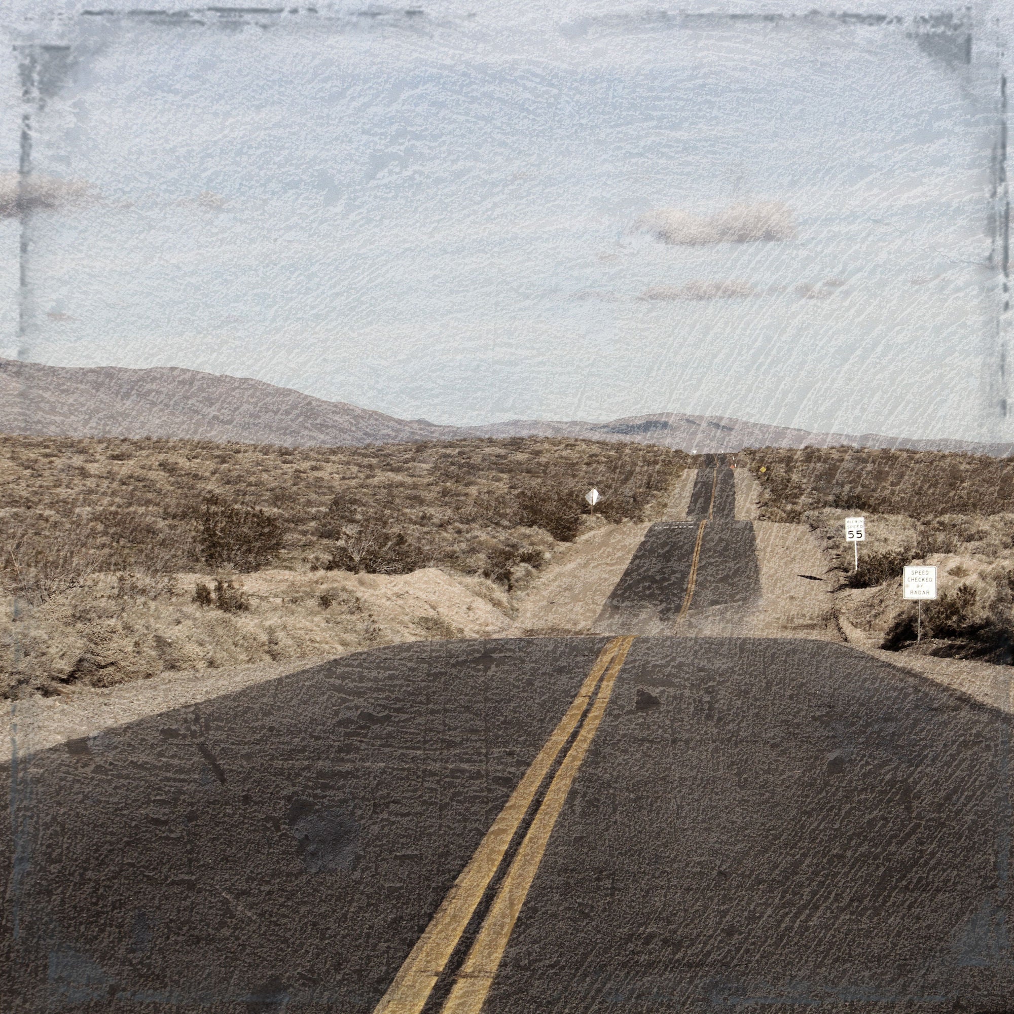 Road Trip Route 66 Collection Cross County Cruise 12 x 12 Double-Sided Scrapbook Paper by SSC Designs