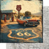 Road Trip Route 66 12 x 12 Scrapbook Paper & Embellishment Kit by SSC Designs