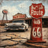 Road Trip Route 66 Collection Route Rambler 12 x 12 Double-Sided Scrapbook Paper by SSC Designs